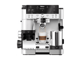 Cafetera express - Ninja Luxe Café Premier ES601EU, 9 bar, 1650W, 2 Tazas, Capacidad del depósito 2L, Capacidad de café en grano 250g, Plata