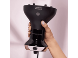 Secador - Bellissima Diffon Ion Ceramic, Difusor integrado, 700 W, 2 combinaciones aire/temperatura, Sistema Curls Booster, Negro