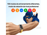 Reloj deportivo - Huawei Band 9, Blanco, 16 mm, AMOLED 1.47 , Autonomía 14 días, Fluoroelastómero