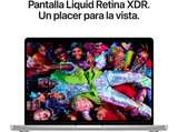 Apple MacBook Pro (2026) 14 Liquid Retina XDR, Chip M6 Apple, CPU 12 núcleos, GPU 12 núcleos, 32 GB RAM, 2TB SSD, Plata, Sin cargador
