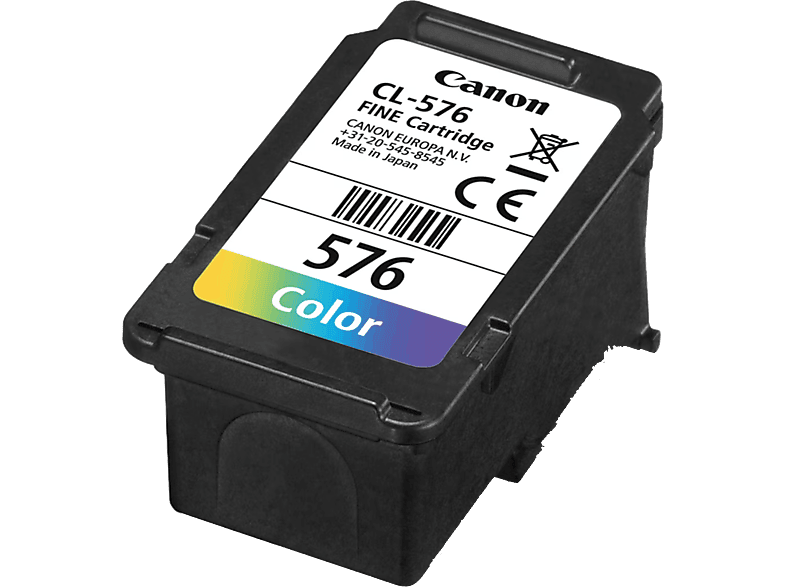 Cartucho de tinta - Canon 5442C001, CL-576, 100 páginas, A4, Color