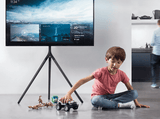 Soporte TV - One For All WM 7461, Para TV de 32 - 65 , VESA 400x400, Altura ajustable, Rotación 360º, Gris titanio
