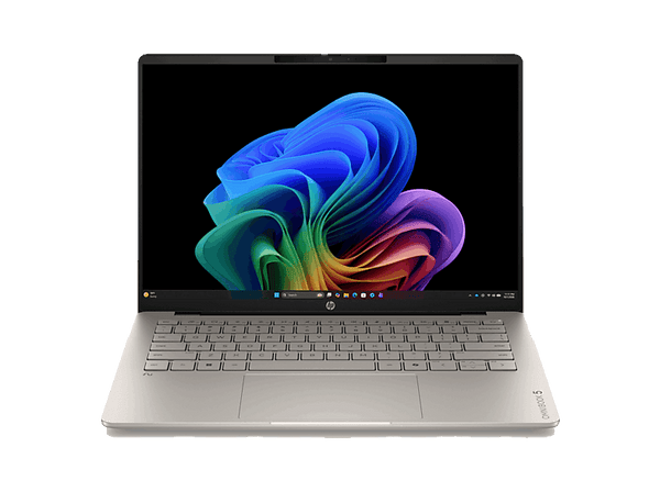 Portátil - HP OmniBook 5 Next Gen AI 14-hm0005ns Copilot+PC, 14" 2K, AMD Ryzen™ AI 7 445, 50 TOPS, 32GB RAM, 1TB SSD, Radeon™ 840M, W11H, Sin cargador