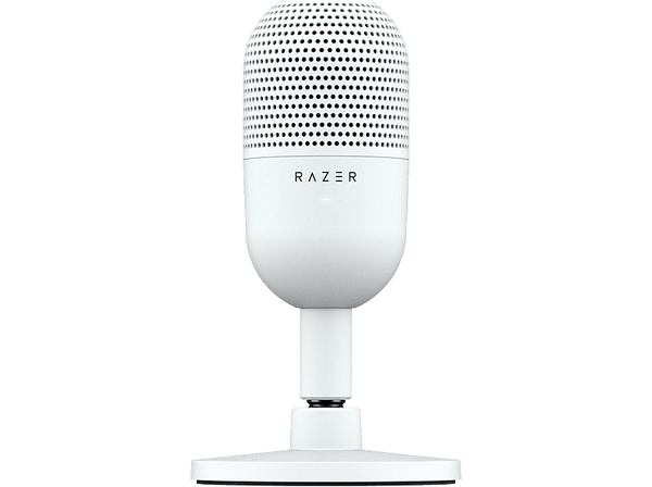 Micrófono - Razer Seiren V3 Mini, Cable USB tipo A a tipo C, Condensador supercardioide, Blanco