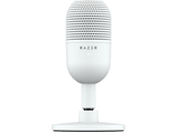 Micrófono - Razer Seiren V3 Mini, Cable USB tipo A a tipo C, Condensador supercardioide, Blanco