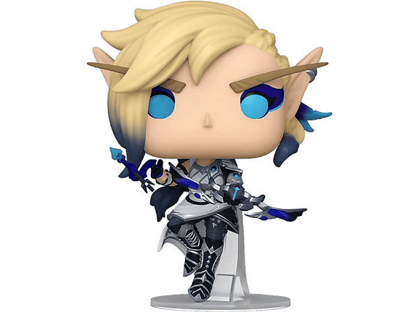 Figura Funko Pop! - Funko Pop! World of Warcraft: Alleria Windtunner, Vinilo, 10 cm