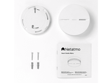 Detector de humo - Netatmo NSA-EC, Autonomía de 10 años, Alarma de Humo, Prueba Automatica, Blanco