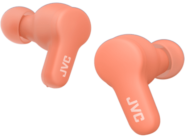 Auriculares True Wireless - JVC HA-A7T2BE, 3 modos sonido, Micrófono, Sensor táctil, 24 h, Rosa