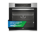 Horno - BEKO BBIM12400XMPS, Multifunción, Sistema de limpieza integrado, Pirolítico, 72 l, 60cm, Acero inoxidable