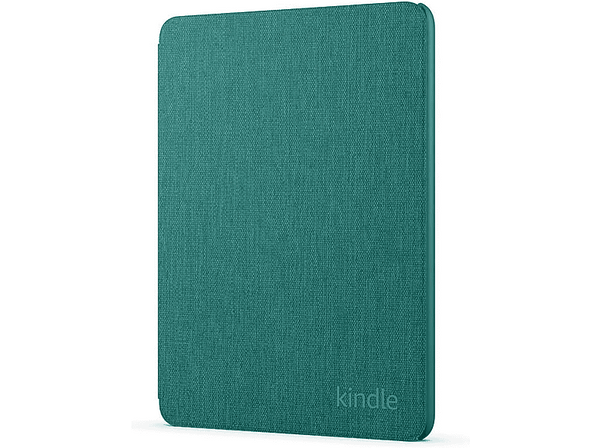 Funda - Amazon Kindle Para Paperwhite y Kindle Paperwhite Signature, Ligera, Plegable y Resistente al agua, Tela, Verde Jade