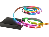 Tira LED - WiZ HDMI Sync Box con retroiluminación, Para TV de 75-85, WiFi: Wireless G, Google o Alexa, Negro