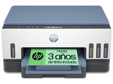 Impresora multifunción - HP Smart Tank 7006, Color, Impresión automática doble cara, Wi-Fi, Azul