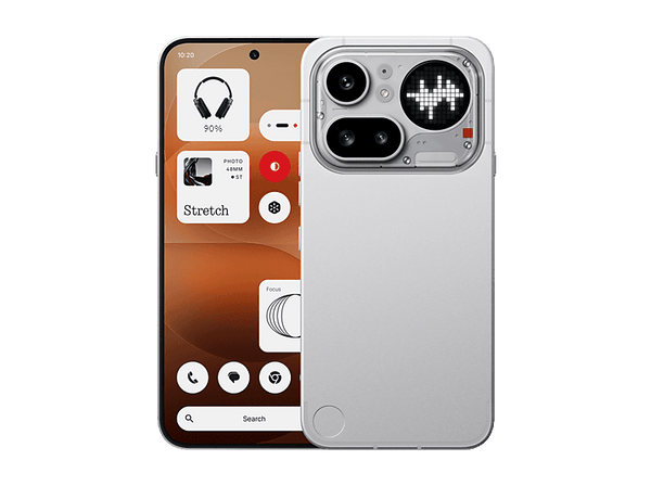Móvil - Nothing Phone 4a Pro, Plata, 128GB, 8GB, 6.83" AMOLED, Qualcomm Snapdragon 7 Gen 4, 5080 mAh