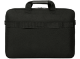 Maletín para portátil - Targus GeoLite EcoSmart Slim Brief, 15-16, Resistente al agua, Correa Extraíble,  Negro