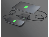 Powerbank - CellularLine PowerView IQ, 10000 mAh, 45 W, 72 horas, USB C, USB A, Negro