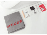 Máquina de coser - Singer M2105, 8 puntadas, Ojal en 4 pasos, Brazo libre, Luz LED, Blanco