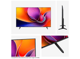 TV LED 50 - Hisense 50A6Q, UHD 4K, Quad Core/MT9603,  IA 4K Upscaler, Modo Juego Plus, Control por voz, Negro