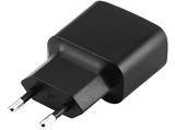 Cargador para móvil - OK. OZB-523, Universal, Entrada doble, Negro