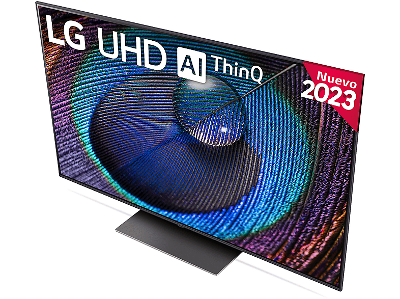 TV LED 55 - LG 55UR91006LA, UHD 4K, Inteligente α5  4K Gen6, Smart TV, DVB-T2 (H.265), Azul ceniza