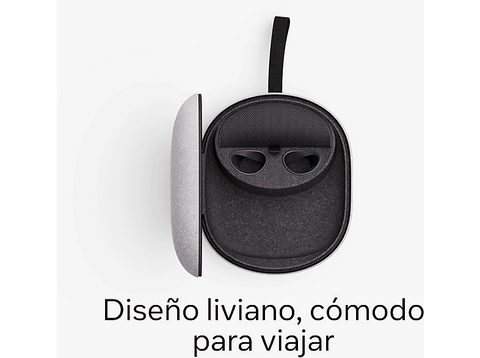 Funda - Meta Estuche Compacto para Quest 3/3S, Gris