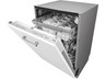 Lavavajillas integrable - LG DB242TX, 14 servicios, 9 programas, QuadWash™, SmartThinQ™, 60 cm, Inox panelable