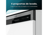 Lavavajillas - Cecotec Bolero Aguazero 6500 C, 15 servicios, 6 programas, 60 cm, Dual Zone Wash, Auto Open, Motor Inverter Plus, White