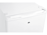 Frigorífico Table Top - OK OFK 061 E W, Compresor, 51 cm, 41 l, Independiente, Compresor Blanco
