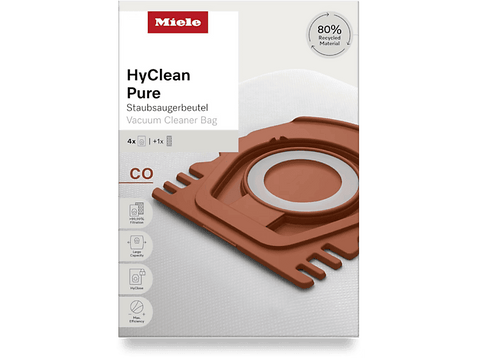 Bolsas de aspirador - Miele HyClean Pure CO, 4.5L, Para Guard M1, Miele