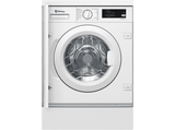 Lavadora integrable - Balay 3TI983B, 8 Kg, 1200 rpm, 13 programas, Motor Extra silencio, Blanco
