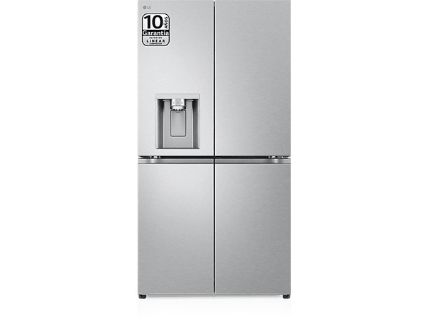 Frigorífico americano - LG GMJ960MBJE, No Frost, 179.2 cm, 634 l, Door-In-Door™, DoorCooling+™, Acero texturizado  antihuellas