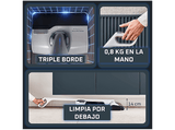 Fregona Eléctrica - Rowenta X-Clean 12 GZ7257, Tenología Wet & Dry, Gran Autonomía, Autolimpieza y secado automático, 21 k Pa, Fregado 550 rpm, Blanco