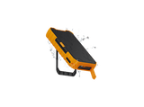 Powerbank - Xtorm XR203, 10000 mAh, 2x USB-C, 1x USB-A, 20W, Linterna, Solar, IP65, Negro/Naranja