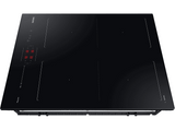 Placa inducción - Samsung NZ64B5066FK/U1, 4 zonas, 21cm x 38 cm, Zona Dual Flex, 59cm, Negro