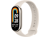 Pulsera de actividad - Xiaomi Smart Band 8, 1.62 AMOLED, Batería hasta 16 días, Monitoreo de salud, 150 modos de entrenamiento, Gold,