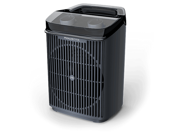 Calefactor - Rowenta Comfort Aqua, 2400 W, 40 m², 3 velocidades, Calentamiento rápido, Silencioso, Apagado automatico, Resiste salpicaduras de agua