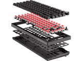 Teclado gaming - Newskill Pyros Pro, Bluetooth, Antighosting 100%, Hotswap, Switches Outemu Red, Iluminación RGB, Negro