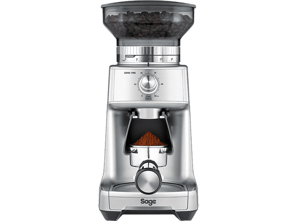 Molinillo de café - SAGE Dose Control PRO SCG600SIL2EEU1, 130 W, 340 g, Acero Inoxidable