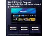 TV Mini LED 65 - Hisense 65E8Q, UHD 4K, 144 Hz, Hi-View Engine, Escalador HDR IA, Subwoofer integrado, Negro