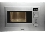 Microondas - Teka MWE202 FI, Integrable, Con grill, 800 W, 5 niveles de potencia, 20 l, Plata