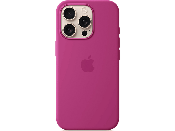 Apple Funda de silicona con MagSafe para iPhone 16 Pro, Fucsia