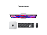 Apple Studio Display, 27 Retina 5K, Vidrio estándar, Soporte con inclinación y altura ajustables, Ultra gran angular de 12 Mpx, Gris