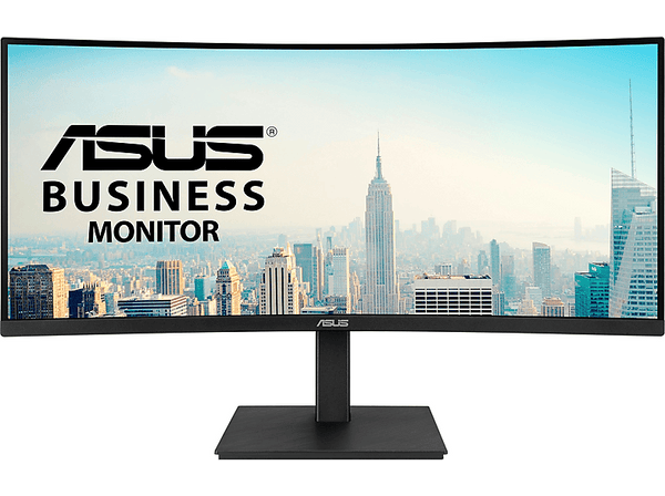 Monitor - ASUS VA34VCPSN, Curvo, 34", QHD, 4 ms, 100 Hz, HDMI, Negro