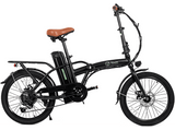 Bicicleta eléctrica - Youin You-Ride Amsterdam, 250W, 25 km/h, Autonomía 45 km, Plegable, 5 modos, IP54, Negro