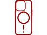 Funda - CellularLine POPMAGIPH15PROR, Para Apple iPhone 15 PRO, Trasera, TPU, Para MagSafe, Rojo
