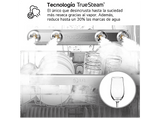 Lavavajillas - LG DF375HVS, 14 servicios, 10 programas, 60 cm, LED táctil, Tercera bandeja, TrueSteam™, QuadWash™, Inox antihuellas