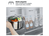 Frigorífico combi - LG GBV7280AEV, No Frost, 203 cm, 387 l, Door Cooling™, Cajón FRESHConverter™ Acero negro grafito antihuellas