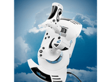 Simulador de Vuelo - Thrustmaster T.Flight Hotas 5 MSFS Special Edition, Para PS5, PS4 y PC, Mando de Potencia y Controlador de Simulación, Blanco