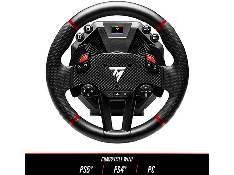 Volante - Thrustmaster T598, Compatible con PS5, PS4, PC (Windows 10/11), 98W de Potencia Constante, 5 ms, Negro