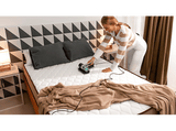 Aspirador de tapicerías - Cecotec Conga RockStar 3000 Mattress, Colchones, ciclónico, 300W, 10 kPa, Luz ultravioleta, Cepillo motorizado, 200ml, Negro