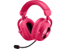Auriculares gaming - Logitech G Pro X 2, Inalámbrico, Bluetooth, Transductor de grafeno, 7.1 DTS, PC/PlayStation/Nintendo, Magenta